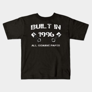 Built in 1996 Car fanatics 24th Birthday Gift idea Kids T-Shirt